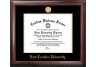 East Carolina University Gold Embossed Diploma Frame