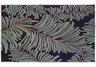 Ebony & Green Palm Rug
