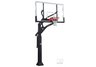 Elite Pro Adjustable Basketball System with Glass Backboard