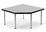 Gray Corner Table (4 Legs)