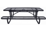 picnic table, commercial picnic table, single post table, single post picnic table, ADA picnic Table