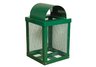 ashtray, urn, commercial ashtray, commercial urn, park bench, steel bench, commercial bench, trash r
