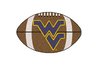 West Virginia University Football Rug