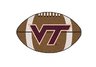 Virginia Tech Football Rug