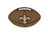 NFL - New Orleans Saints Football Rug