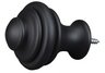 Soho Ebony Chloe Rod End Finial