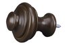 Walnut Chloe Rod End Finial