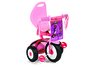 Radio FlyerGirls Fold 2 Go Trike with Wagonberry Pink Color