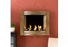 Antique Gold Wall Mount Fireplace