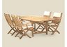 Teak Rectangular Expansion Table, Teak Table, Teak, Table