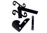 fence, gate, gate latch, steel fence, aluminum fence, commercial gate latch, residential gate latch