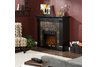 Elkmont Black Electric Fireplace
