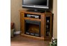 Claremont Convertible Media Mahogany Electric Fireplace