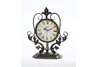 Metal Décor Tabletop Clock