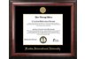 Florida International University Gold Embossed Diploma Frame