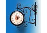 2-Sided Rooster Wall Clock