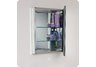 Fresca Small Bathroom Medicine Cabinet w/ Mirrors