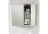 Fresca Medium Bathroom Medicine Cabinet w/ Mirrors