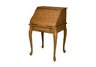 French Leg Roll Top Desk and Hutch