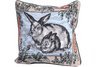 16 x 16 Designer Fuzzy Bunny Pillow