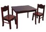 Classic Espresso Table & Chairs Set