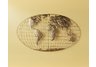 Iron World Map Wall Art