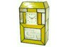 Georgia Institute of Technology Yellow Jackets Desk Clock