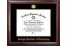 Georgia Institute of Technology Gold Embossed Diploma Frame