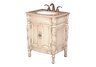 Providence Single Sink Vanity with Travertine Marble Top