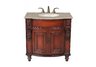 Venus Single Sink Vanity with Perlato Sicilia Marble Top
