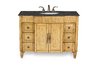 Christine Single Sink Vanity with Baltic Brown Granite Top