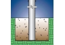 In-Ground Mount Illustration