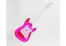 Guitar Wall Clock (With Red Neon)