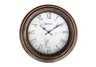 14'' Copper Antique Finish Molded Wall Clock