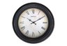 14'' Black Antique Finish Molded Wall Clock