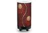 11 Burgundy Circle Accent Lamp