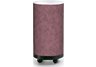 8 Textured Burgundy Accent Lamp