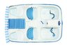 Monaco DLX White/Blue Pedal Boat