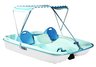 Rainbow DLX Fade Blue/White/White Pedal Boat