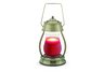 Metallic Hurricane Lantern- Vintage Brass