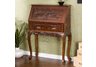 Hand Carved Drop Front Desk
