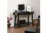 Belmont Ebony Oval Desk
