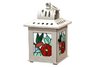 Sandstone Beige Hummingbird Tiffany Candle Lantern