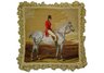 hunter jumper equestrian pillow