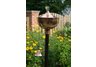 Presidential series hammered copper bowl patio torch