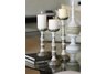 Antique Silver Candle Holders