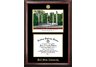 Ball State University Gold embossed frame with limited edition lithograph