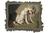 Irish Hunting Dog Needlepoint Pillow