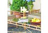 Chelsea Square Corner Table Cast Aluminum