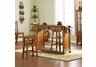 3pc Breakfast Set - Rich Brown Oak
